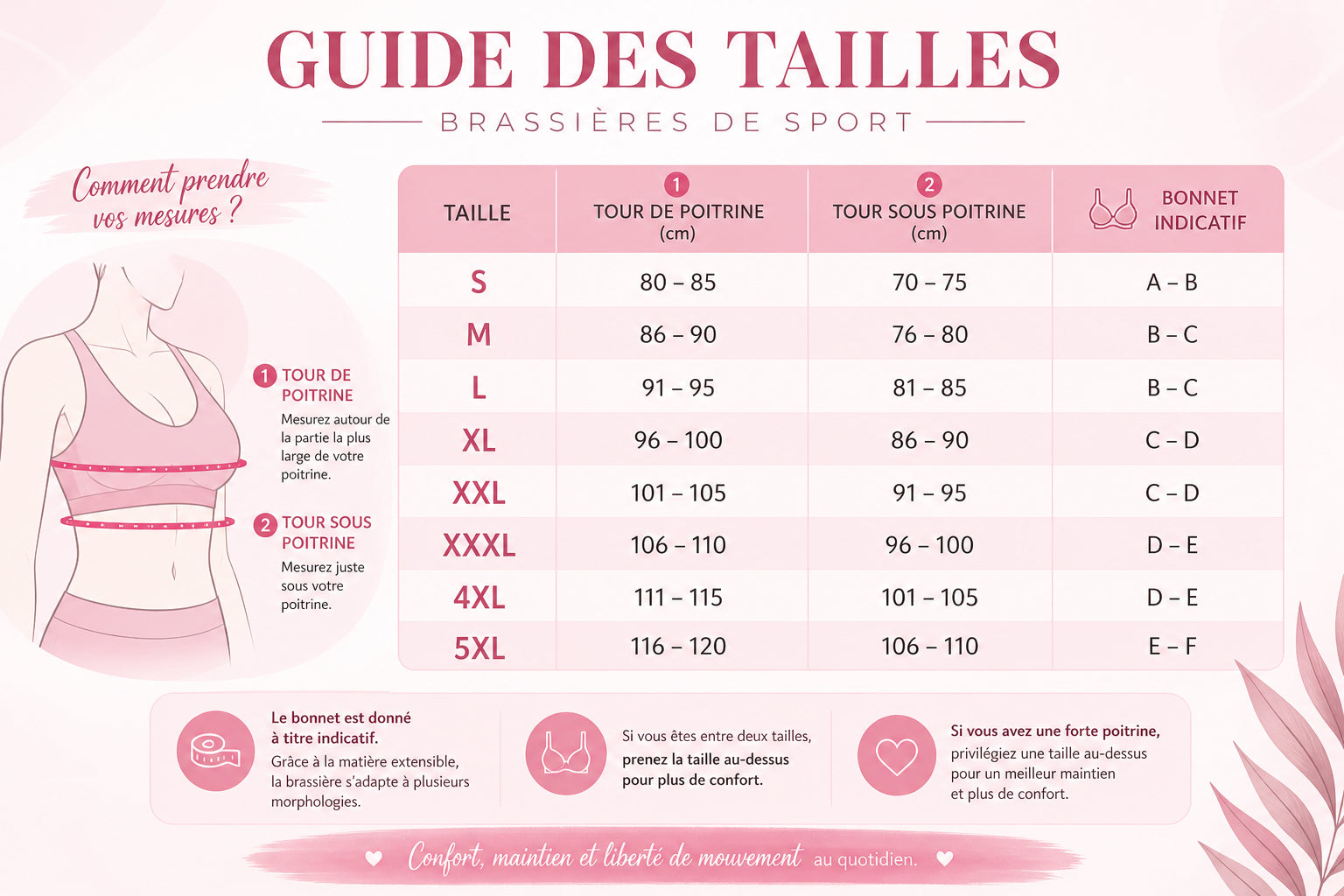 Brassière Sport Fort Maintien - Elyafit