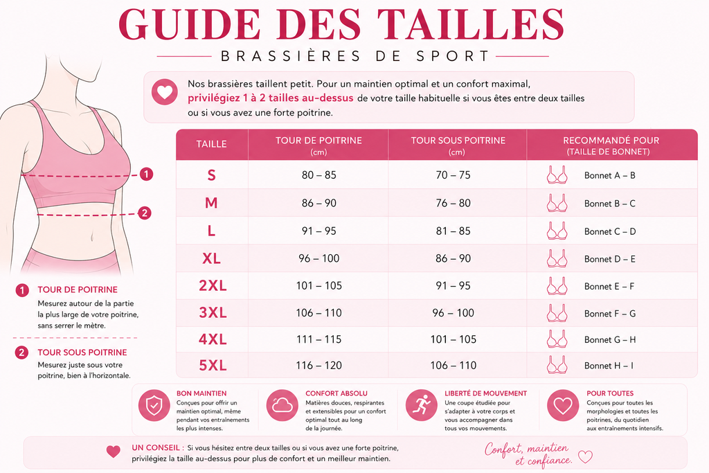 Brassière Sport Fort Maintien - Elyafit